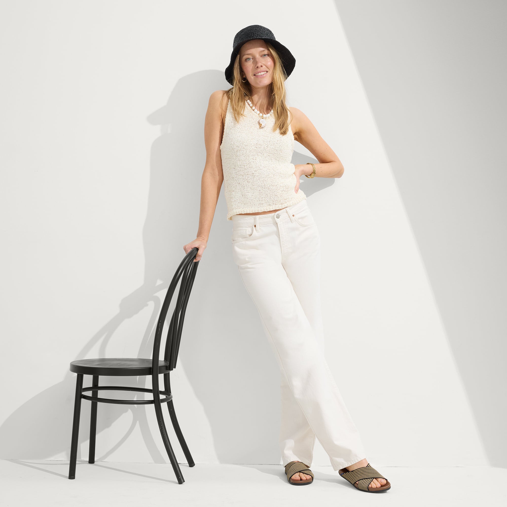 The Weekend Slide - Toffee Stripe - Image 3